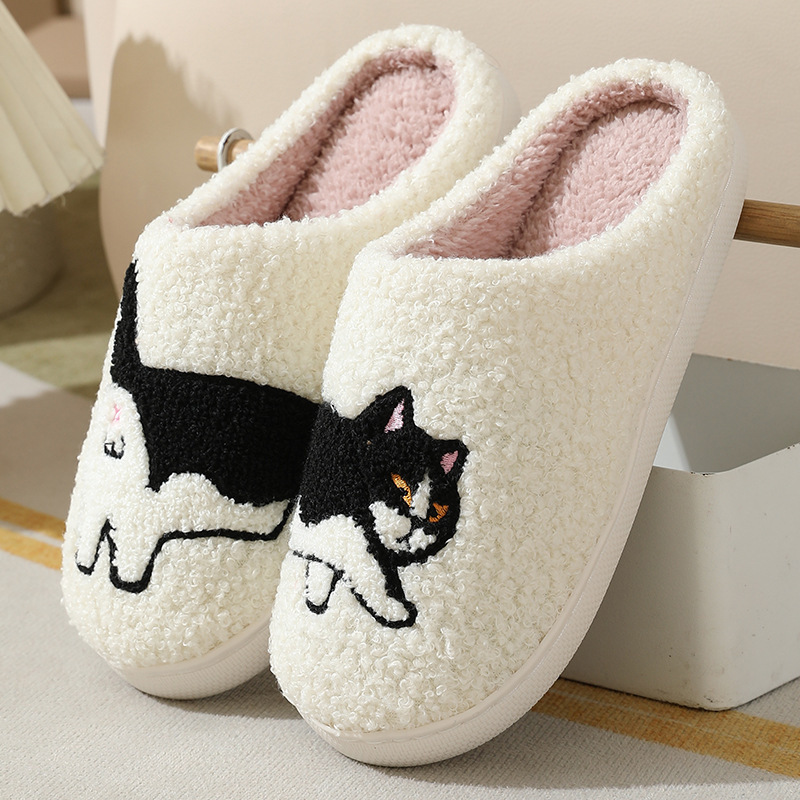 Embroidery Garments - Zapatillas de casa con bordado de