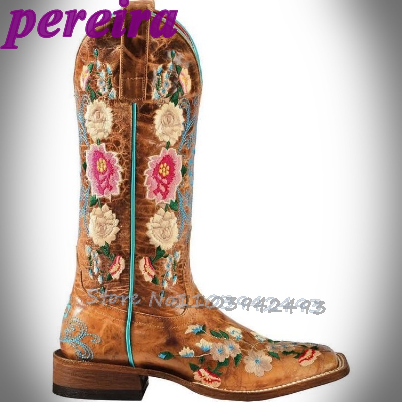 Botas de flores bordadas, Bota - Embroidery Rose reseña y precio