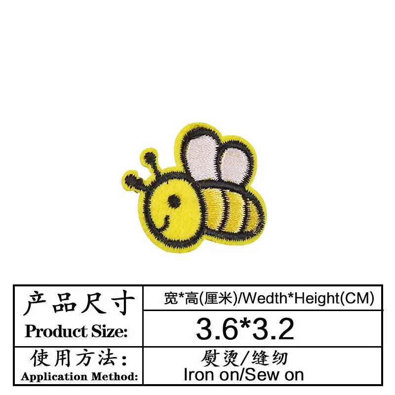 100 unids/lote pequeño parche  - Embroidery Lady Bug reseña y precio