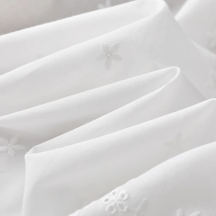 Tela de algodón con flores hue - Embroidery Cotton Shirt reseña y precio