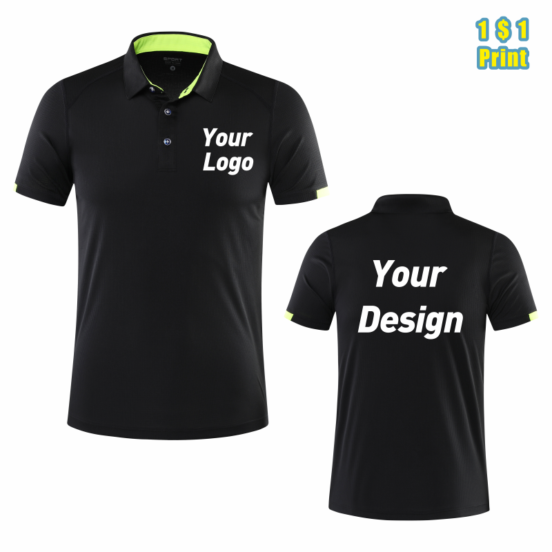 Polo deportivo transpirable de - Embroidery Design Logo reseña y precio