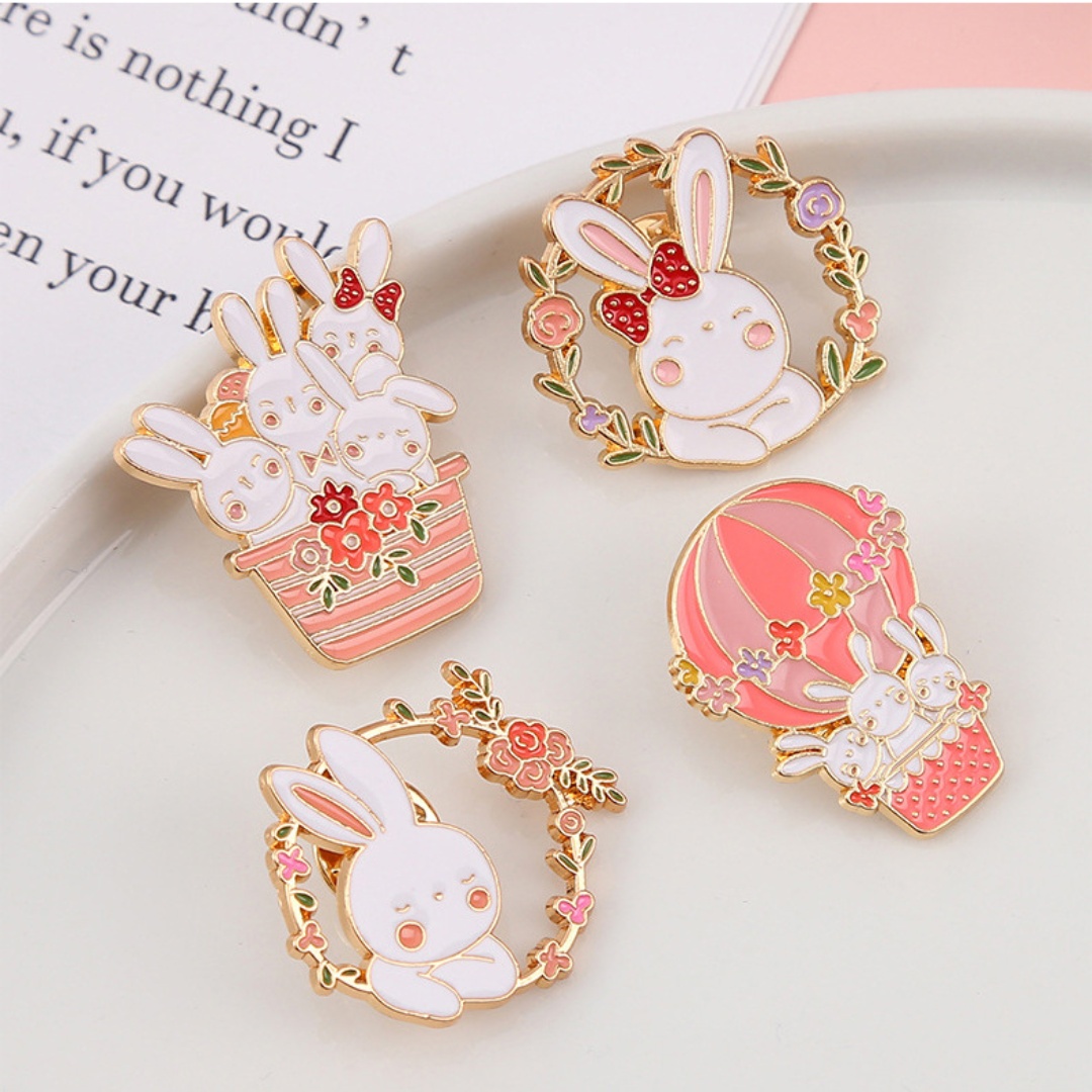 Broche de Metal de conejito pa - Embroidery Bali reseña y precio
