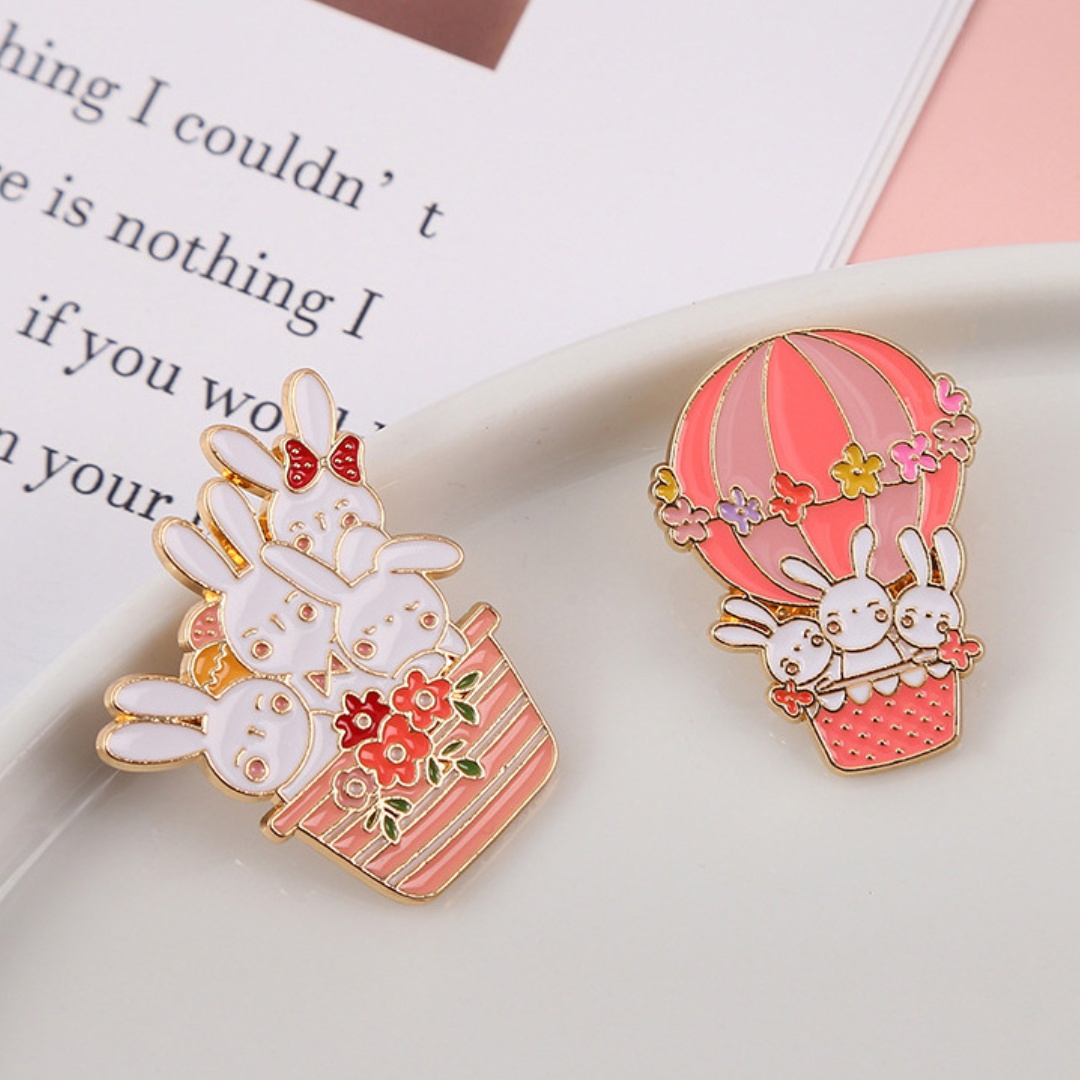 Broche de Metal de conejito pa - Embroidery Bali reseña y precio