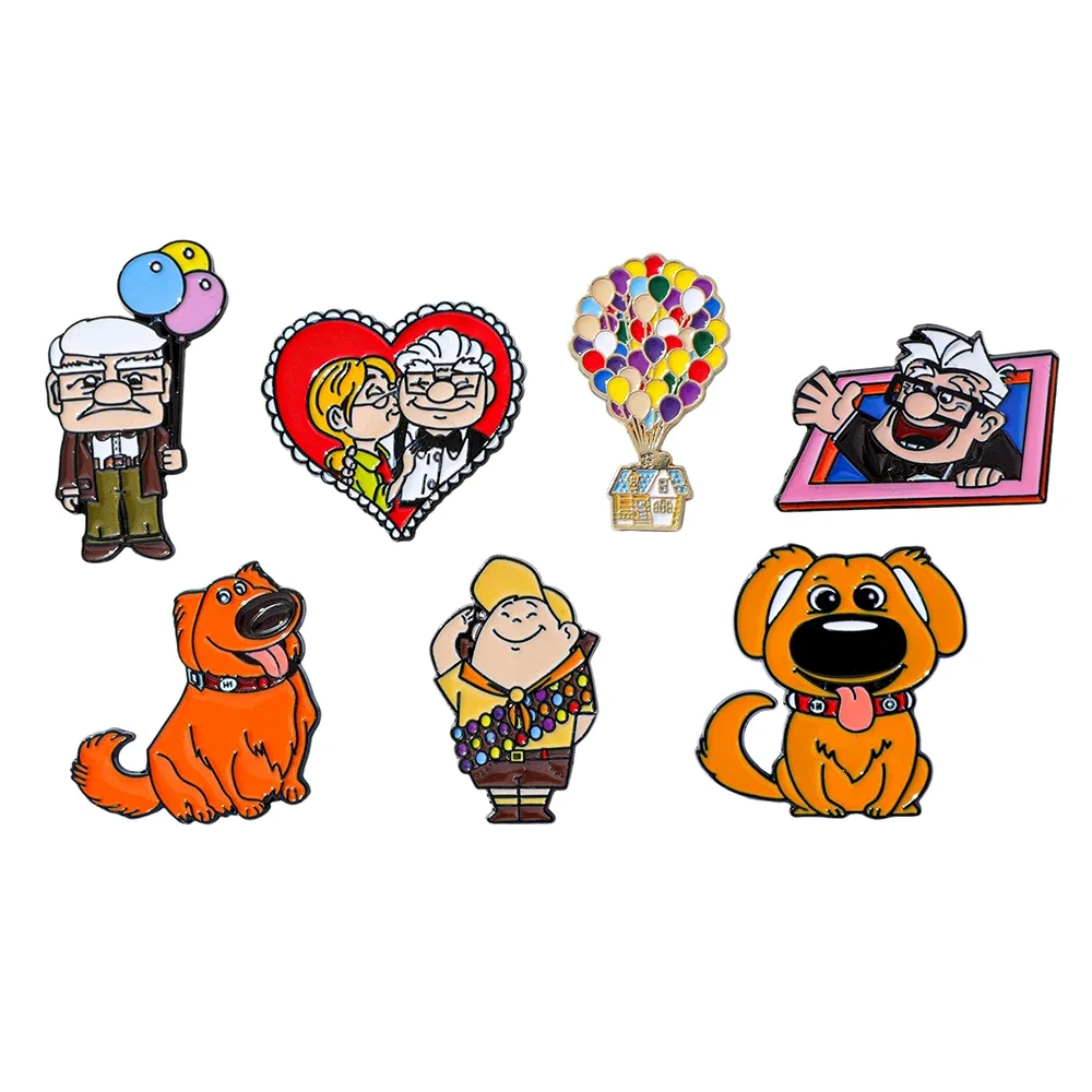 7 broches de anime de dibujos  - Embroidery Bali reseña y precio
