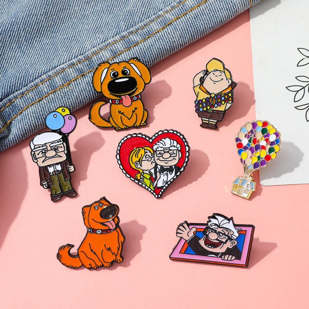 7 broches de anime de dibujos  - Embroidery Bali reseña y precio