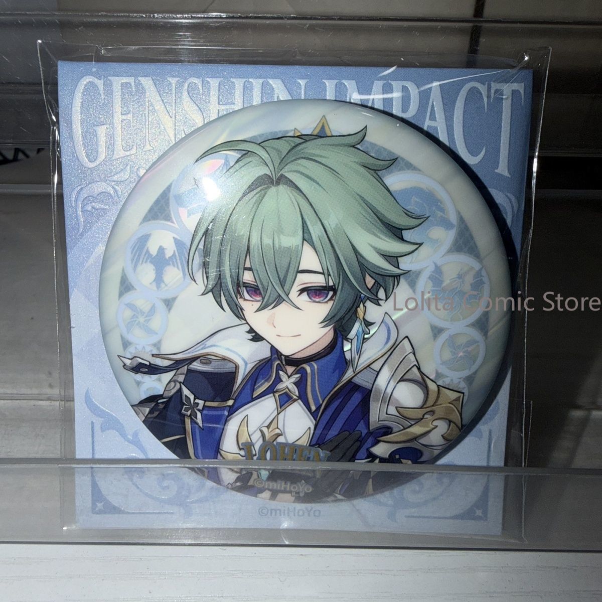 Anime Genshin Impact Lohen, in - Embroidery Reddit reseña y precio