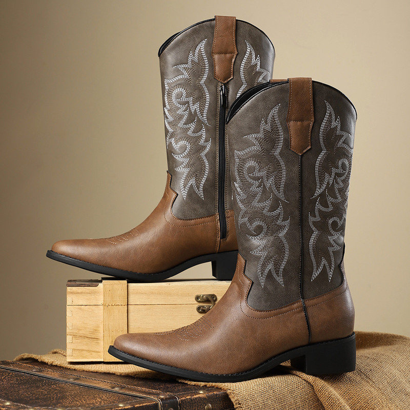 NUEVAS Botas Altas para Hombre - Embroidery Garments reseña y precio