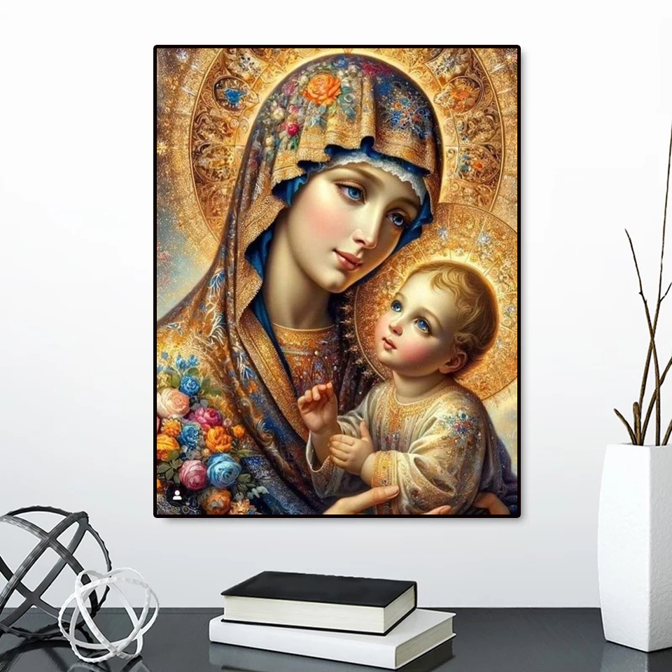 Pintura de Diamantes sin Marco - Embroidery Rose reseña y precio
