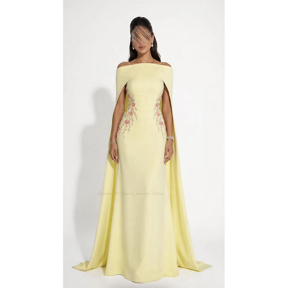 Vestido de noche de sirena col - Embroidery Yellow Dress reseña y precio