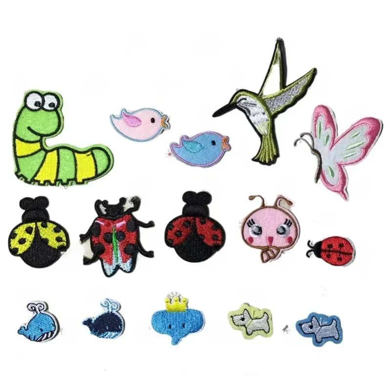 100 unids/lote parche bordado  - Embroidery Lady Bug reseña y precio